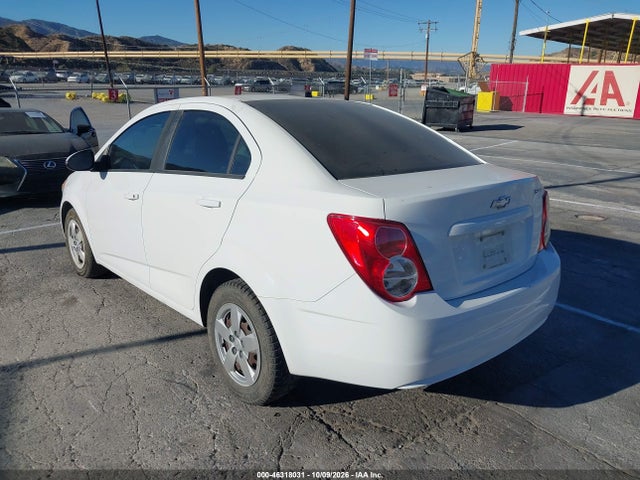 1G1JA5SG7F4147502 Chevrolet Sonic Ls Auto