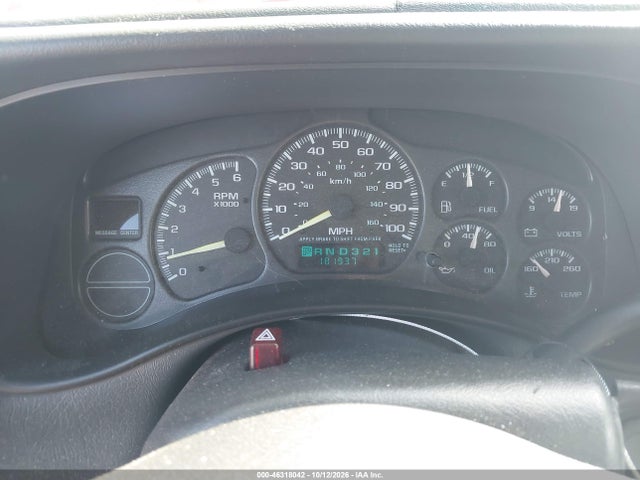 46318042 :رقم المزاد ، 2GCEC19T211105662 vin ، 2001 Chevrolet Silverado 1500 Ls مزاد بيع