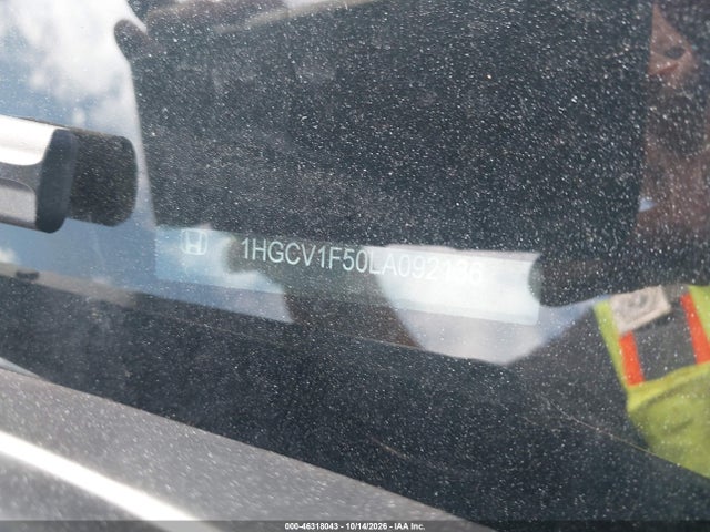 Aukcja sprzedaży 2020 Honda Accord Ex-l, vin: 1HGCV1F50LA092136, numer aukcji: 46318043