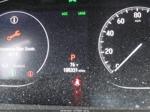 Aukcja sprzedaży 2020 Honda Accord Ex-l, vin: 1HGCV1F50LA092136, numer aukcji: 46318043