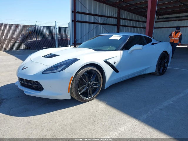46318139 :رقم المزاد ، 1G1YB2D74K5107129 vin ، 2019 Chevrolet Corvette Stingray مزاد بيع