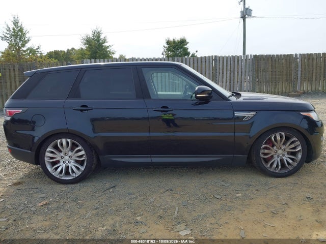 Aukcja sprzedaży 2016 Land Rover Range Rover Sport 5.0l V8 Supercharged/5.0l V8 Supercharged Dynamic, vin: SALWR2EF9GA100023, numer aukcji: 46318162