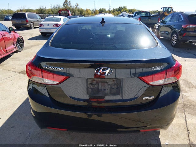 Продаж на аукціоні авто 2013 Hyundai Elantra Limited, vin: 5NPDH4AE4DH171810, номер лоту: 46318291