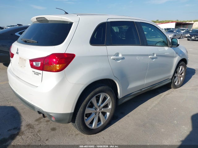 2015 Mitsubishi Outlander Sport Es მანქანა იყიდება აუქციონზე, vin: 4A4AP3AU9FE025616, აუქციონის ნომერი: 46318302