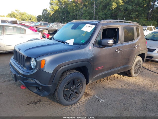 Продажа на аукционе авто 2018 Jeep Renegade Trailhawk 4x4, vin: ZACCJBCB1JPH58704, номер лота: 46318318