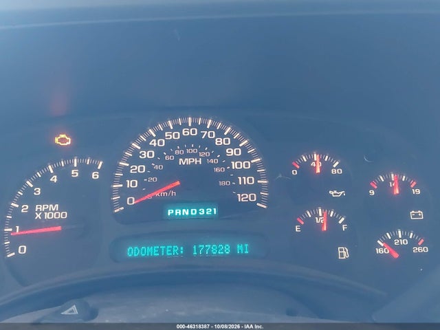 Aukcja sprzedaży 2003 Chevrolet Tahoe Ls, vin: 1GNEC13VX3J299223, numer aukcji: 46318387