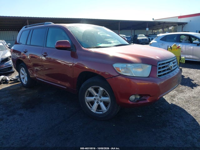46318516 :رقم المزاد ، 5TDKK3EH0AS017821 vin ، 2010 Toyota Highlander Se V6 مزاد بيع