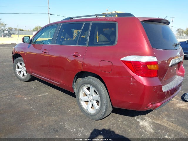 46318516 :رقم المزاد ، 5TDKK3EH0AS017821 vin ، 2010 Toyota Highlander Se V6 مزاد بيع