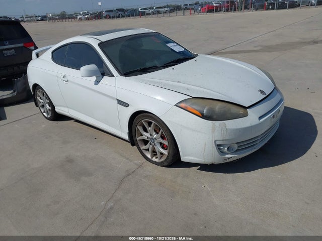 Продаж на аукціоні авто 2007 Hyundai Tiburon Gt/gt Limited/se, vin: KMHHN66F87U254914, номер лоту: 46318660