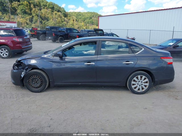 2013 Nissan Sentra Sv მანქანა იყიდება აუქციონზე, vin: 3N1AB7AP3DL787119, აუქციონის ნომერი: 46318698