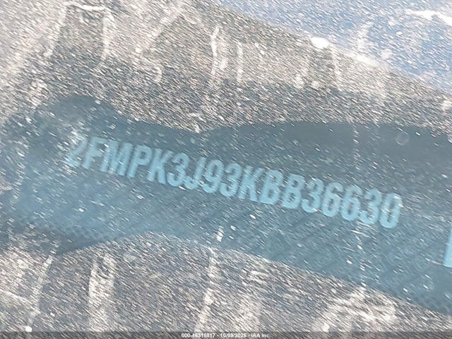 46318817 :رقم المزاد ، 2FMPK3J93KBB36630 vin ، 2019 Ford Edge Sel مزاد بيع