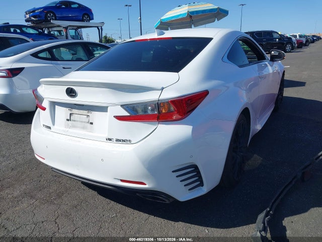 Продаж на аукціоні авто 2016 Lexus Rc 200t, vin: JTHHA5BCXG5003925, номер лоту: 46319306