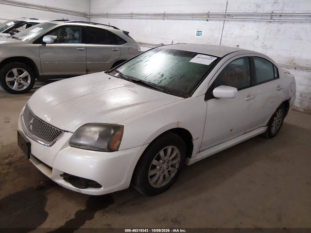 46319343 :رقم المزاد ، 4A32B2FF2AE014851 vin ، 2010 Mitsubishi Galant Fe مزاد بيع
