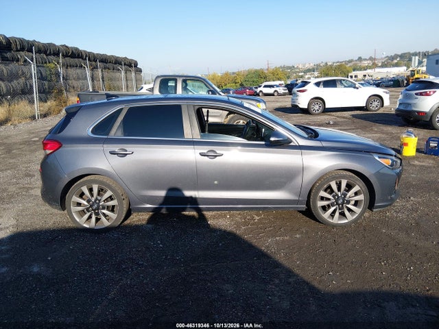 Продажа на аукционе авто 2018 Hyundai Elantra Gt Sport, vin: KMHH55LC5JU077007, номер лота: 46319346