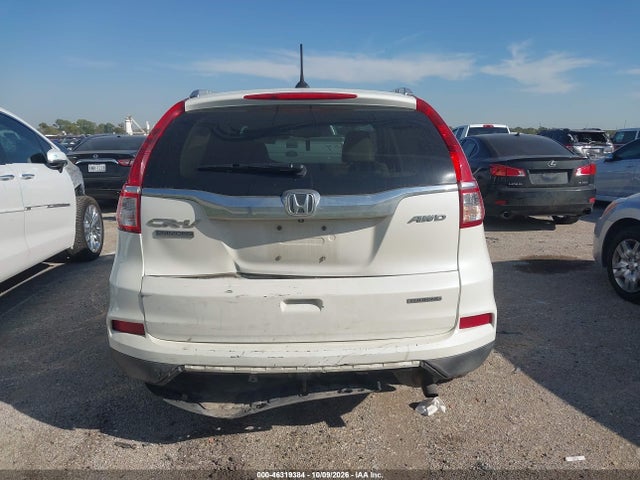 46319384 :رقم المزاد ، 5J6RM4H9XFL089437 vin ، 2015 Honda Cr-v Touring مزاد بيع