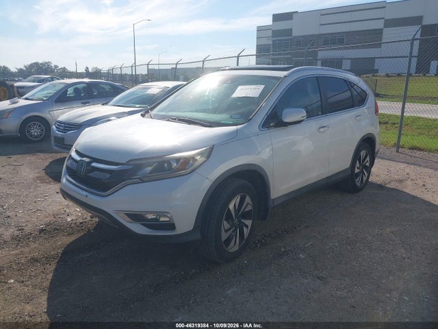 46319384 :رقم المزاد ، 5J6RM4H9XFL089437 vin ، 2015 Honda Cr-v Touring مزاد بيع