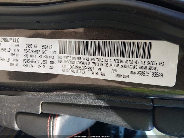Jeep Cherokee Trailhawk 2014 1C4PJMBB5EW243907 Image 9