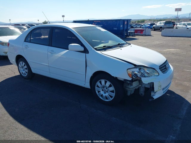 2004 Toyota Corolla Le მანქანა იყიდება აუქციონზე, vin: JTDBR32E342027146, აუქციონის ნომერი: 46319748