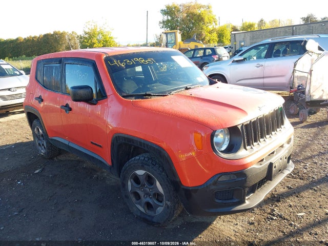46319807 :رقم المزاد ، ZACCJBAW0GPD58731 vin ، 2016 Jeep Renegade Sport مزاد بيع