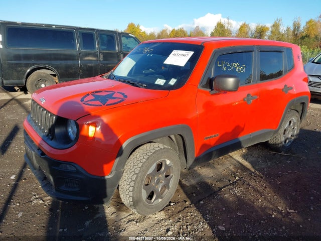 Продаж на аукціоні авто 2016 Jeep Renegade Sport, vin: ZACCJBAW0GPD58731, номер лоту: 46319807