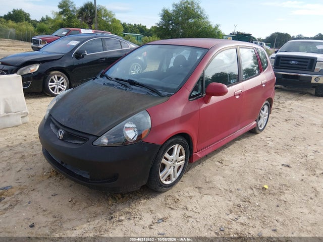 46319852 :رقم المزاد ، JHMGD38637S052989 vin ، 2007 Honda Fit Sport مزاد بيع