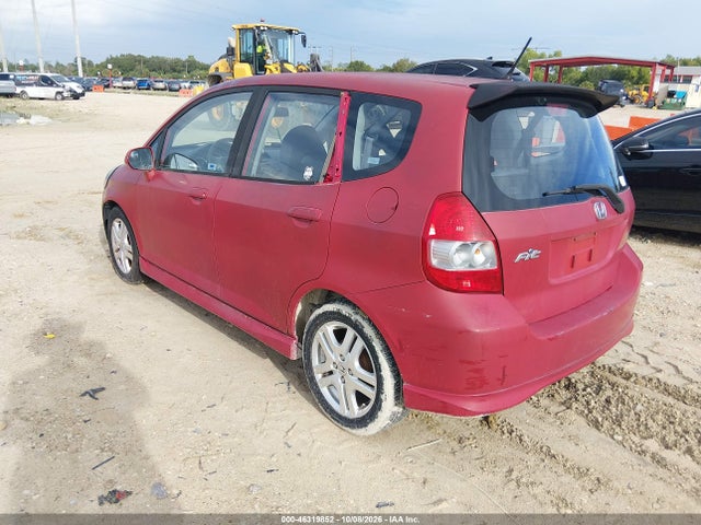 46319852 :رقم المزاد ، JHMGD38637S052989 vin ، 2007 Honda Fit Sport مزاد بيع