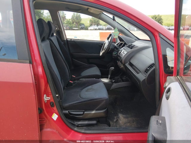 46319852 :رقم المزاد ، JHMGD38637S052989 vin ، 2007 Honda Fit Sport مزاد بيع