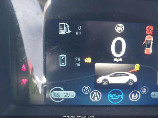 46320022 :رقم المزاد ، 1G1RA6E40CU127372 vin ، 2012 Chevrolet Volt مزاد بيع