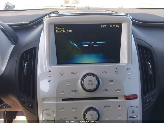 46320022 :رقم المزاد ، 1G1RA6E40CU127372 vin ، 2012 Chevrolet Volt مزاد بيع