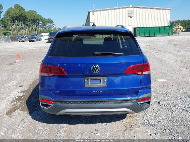 2024 Volkswagen Taos 1.5t Se მანქანა იყიდება აუქციონზე, vin: 3VVSX7B27RM060722, აუქციონის ნომერი: 46320047