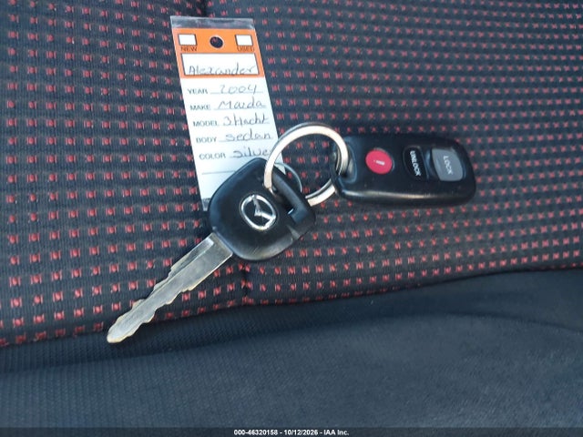 Aukcja sprzedaży 2004 Mazda Mazda3 S, vin: JM1BK143441189037, numer aukcji: 46320158