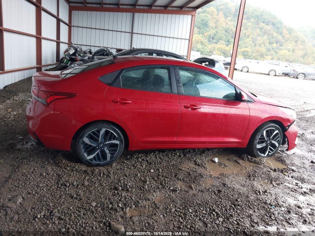 46320175 :رقم المزاد ، 3KPC24A69NE166047 vin ، 2022 Hyundai Accent Se مزاد بيع