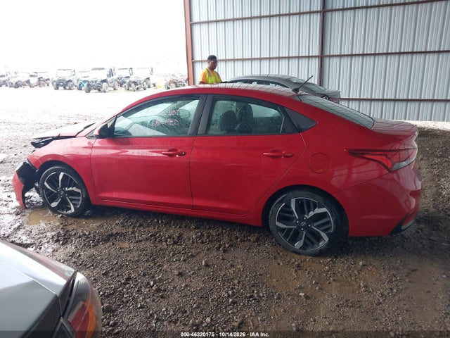 46320175 :رقم المزاد ، 3KPC24A69NE166047 vin ، 2022 Hyundai Accent Se مزاد بيع