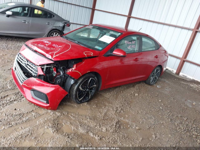 46320175 :رقم المزاد ، 3KPC24A69NE166047 vin ، 2022 Hyundai Accent Se مزاد بيع