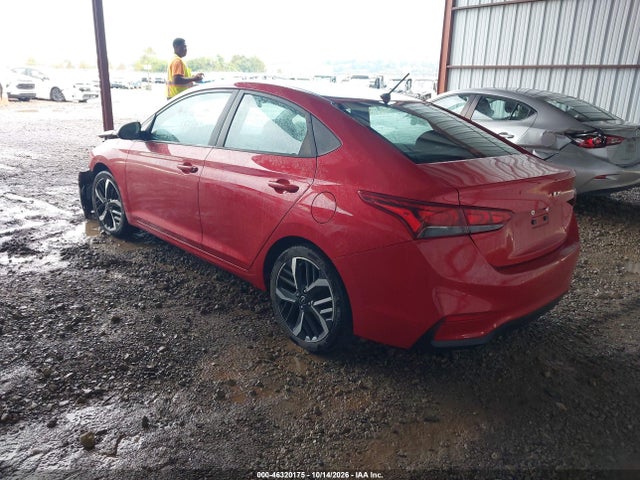 46320175 :رقم المزاد ، 3KPC24A69NE166047 vin ، 2022 Hyundai Accent Se مزاد بيع