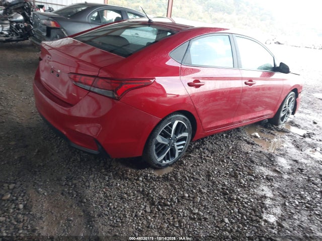 46320175 :رقم المزاد ، 3KPC24A69NE166047 vin ، 2022 Hyundai Accent Se مزاد بيع