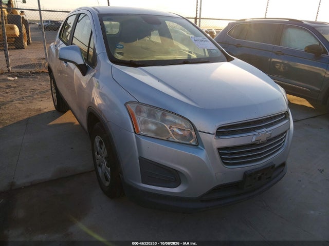 2015 Chevrolet Trax 1ls მანქანა იყიდება აუქციონზე, vin: KL7CJKSB0FB128074, აუქციონის ნომერი: 46320250