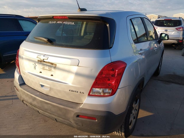 Продаж на аукціоні авто 2015 Chevrolet Trax 1ls, vin: KL7CJKSB0FB128074, номер лоту: 46320250