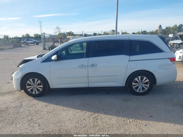 46320292 :رقم المزاد ، 5FNRL5H63FB006065 vin ، 2015 Honda Odyssey Ex-l مزاد بيع
