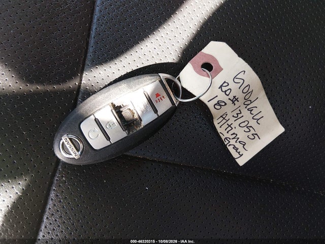 2018 Nissan Altima 2.5 Sl მანქანა იყიდება აუქციონზე, vin: 1N4AL3AP3JC150988, აუქციონის ნომერი: 46320315