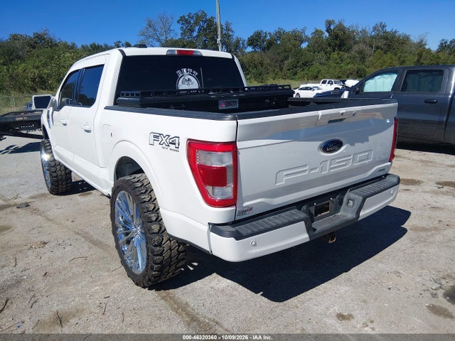Aukcja sprzedaży 2022 Ford F-150 Lariat, vin: 1FTFW1E83NFC38362, numer aukcji: 46320360