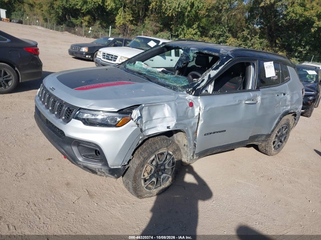 Продажа на аукционе авто 2025 Jeep Compass Trailhawk 4x4, vin: 3C4NJDDN0ST621714, номер лота: 46320374