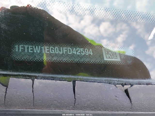 2018 Ford F-150 Xlt მანქანა იყიდება აუქციონზე, vin: 1FTEW1EG0JFD42594, აუქციონის ნომერი: 46320614