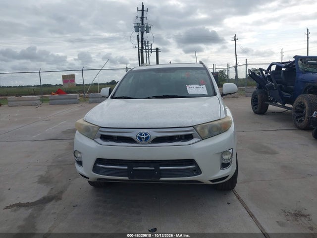 46320618 :رقم المزاد ، JTEDC3EH0D2011174 vin ، 2013 Toyota Highlander Hybrid Limited V6 مزاد بيع