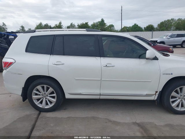 46320618 :رقم المزاد ، JTEDC3EH0D2011174 vin ، 2013 Toyota Highlander Hybrid Limited V6 مزاد بيع