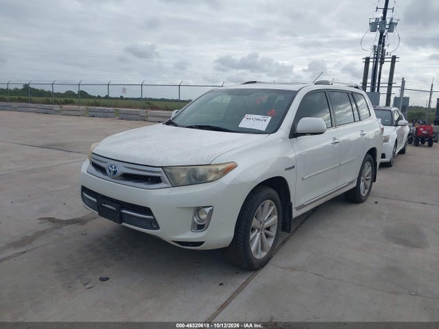 46320618 :رقم المزاد ، JTEDC3EH0D2011174 vin ، 2013 Toyota Highlander Hybrid Limited V6 مزاد بيع