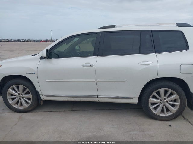 46320618 :رقم المزاد ، JTEDC3EH0D2011174 vin ، 2013 Toyota Highlander Hybrid Limited V6 مزاد بيع