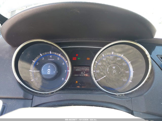 Продаж на аукціоні авто 2012 Hyundai Sonata Gls, vin: 5NPEB4ACXCH448026, номер лоту: 46320677