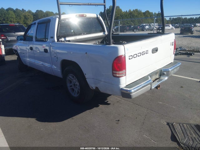 2001 Dodge Dakota Slt/sport მანქანა იყიდება აუქციონზე, vin: 1B7GL2AN41S151229, აუქციონის ნომერი: 46320700