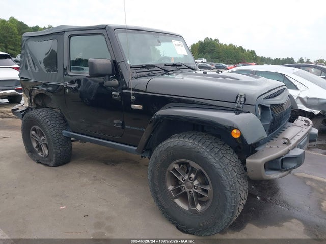 Продаж на аукціоні авто 2016 Jeep Wrangler 75th Anniversary, vin: 1C4AJWBG6GL291661, номер лоту: 46320724